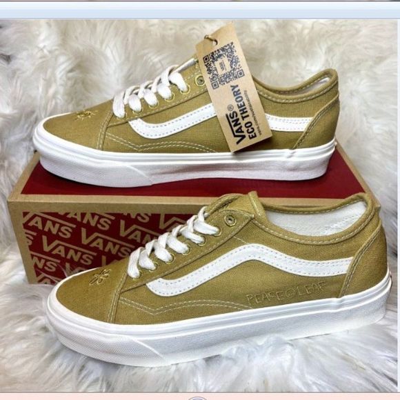 VANS Shoes - VANS ECO THEORY OLD SKOOL TAPERED SHOES, VN0A54F4ASW Mustard Size Sz M 6.5 W 8